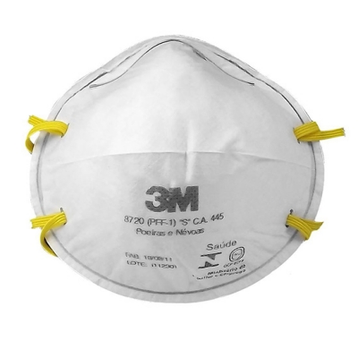 Respirador 3M 8720 PFF1 para Polvos Humos y Neblinas Corona Virus ( Covid-19 )
