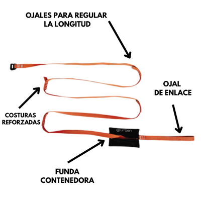 Estribo Relax: Complemento de arnes para evitar traumatismo por suspensión - 30350900