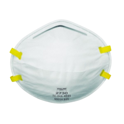 Respirador STEELPRO 2730 N95 para Polvos, Humos y Neblinas 