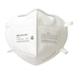 Respirador Plegable 3M 9502 N95 p/Polvos Humo y Neblinas