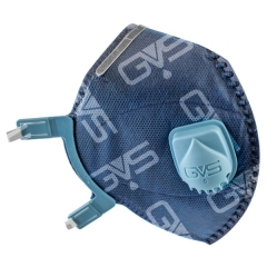 Respirador Descartable GVS AERO 2 Plegable p/ Polvos, Humos y Neblinas PFF2 c/Válvula