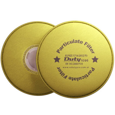 FILTRO DUTY 1096 PARA PARTÍCULAS Y GASES ÁCIDOS P3 R